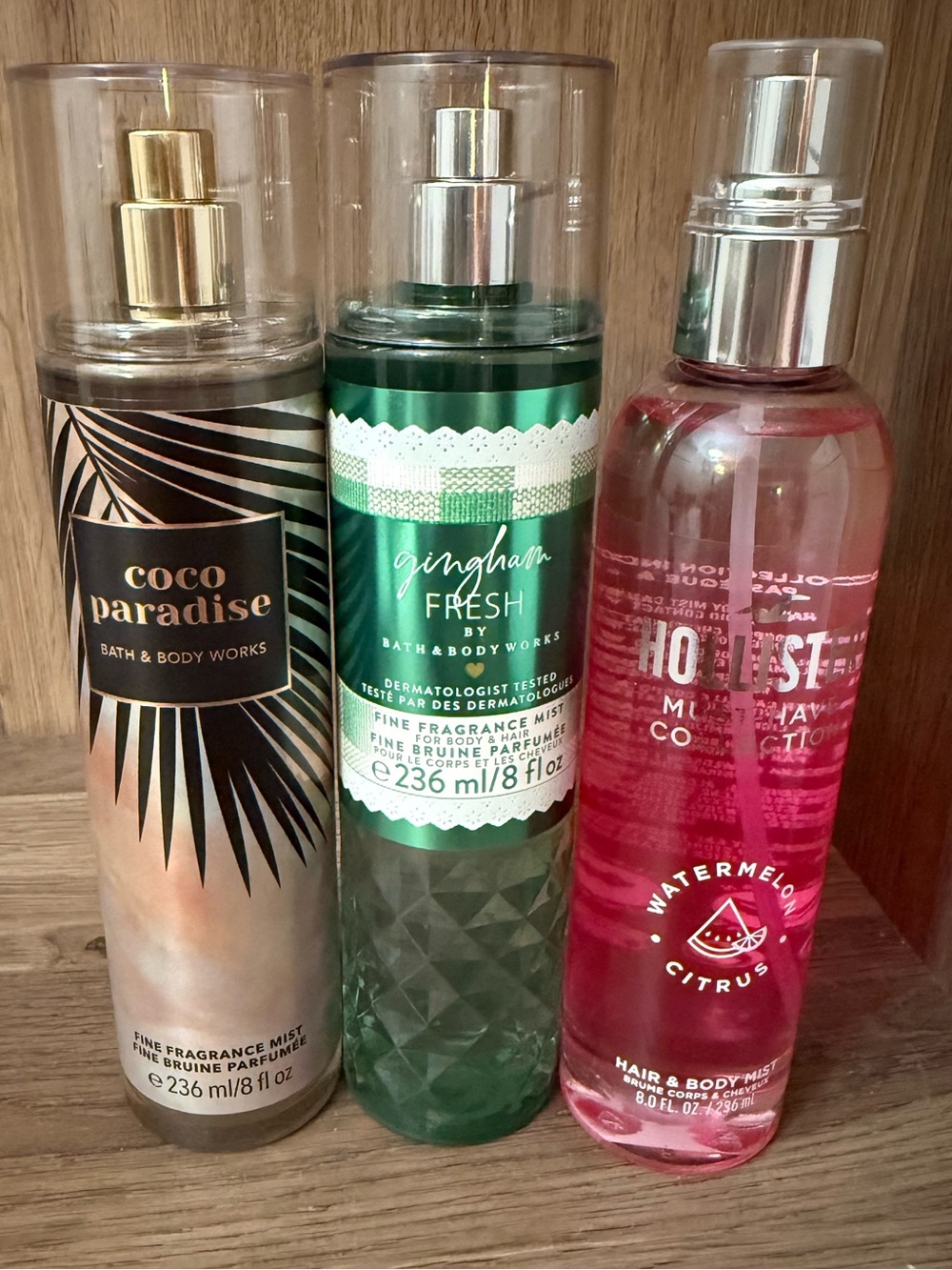 Brand new Bath & Body Works Fragrance Mist /Hollister bundle